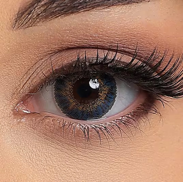 3 Tone Blue Lenses
