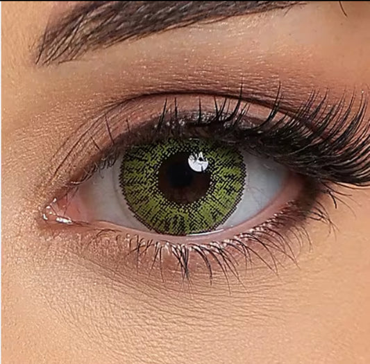 3 Tone Gemstone Green Lenses