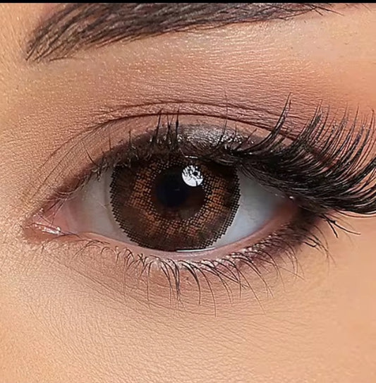 3 Tone Brown Lenses