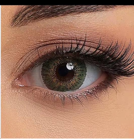 3 Tone Green Lenses