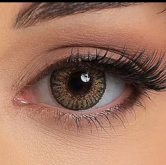 3 Tone Hazel Lenses